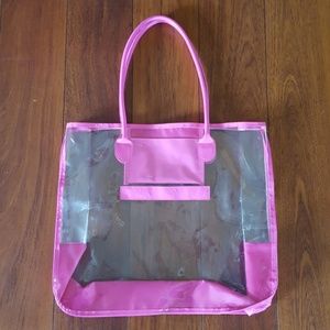 Clear tote bag